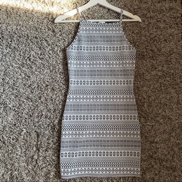 Garage Patterned Dress - Picture 1 of 5